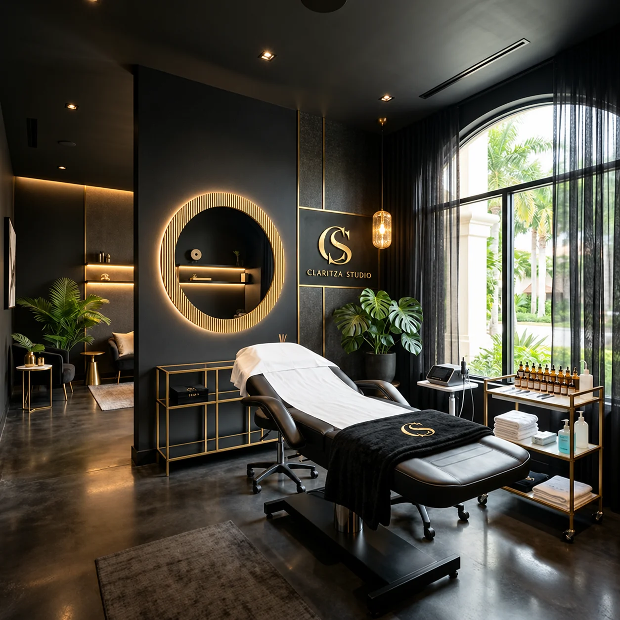 Interior conceptual de Claritza Studio