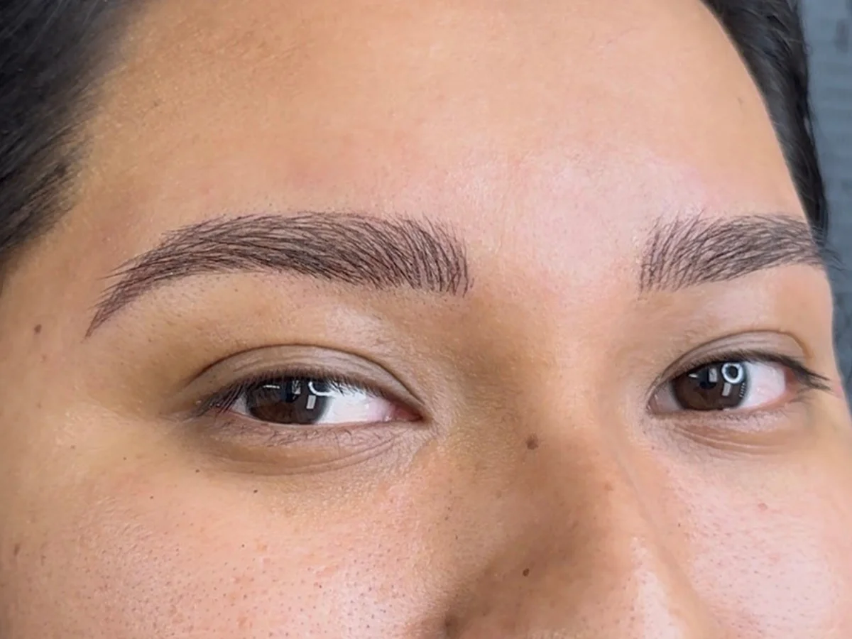Microblading en West Palm Beach - Después