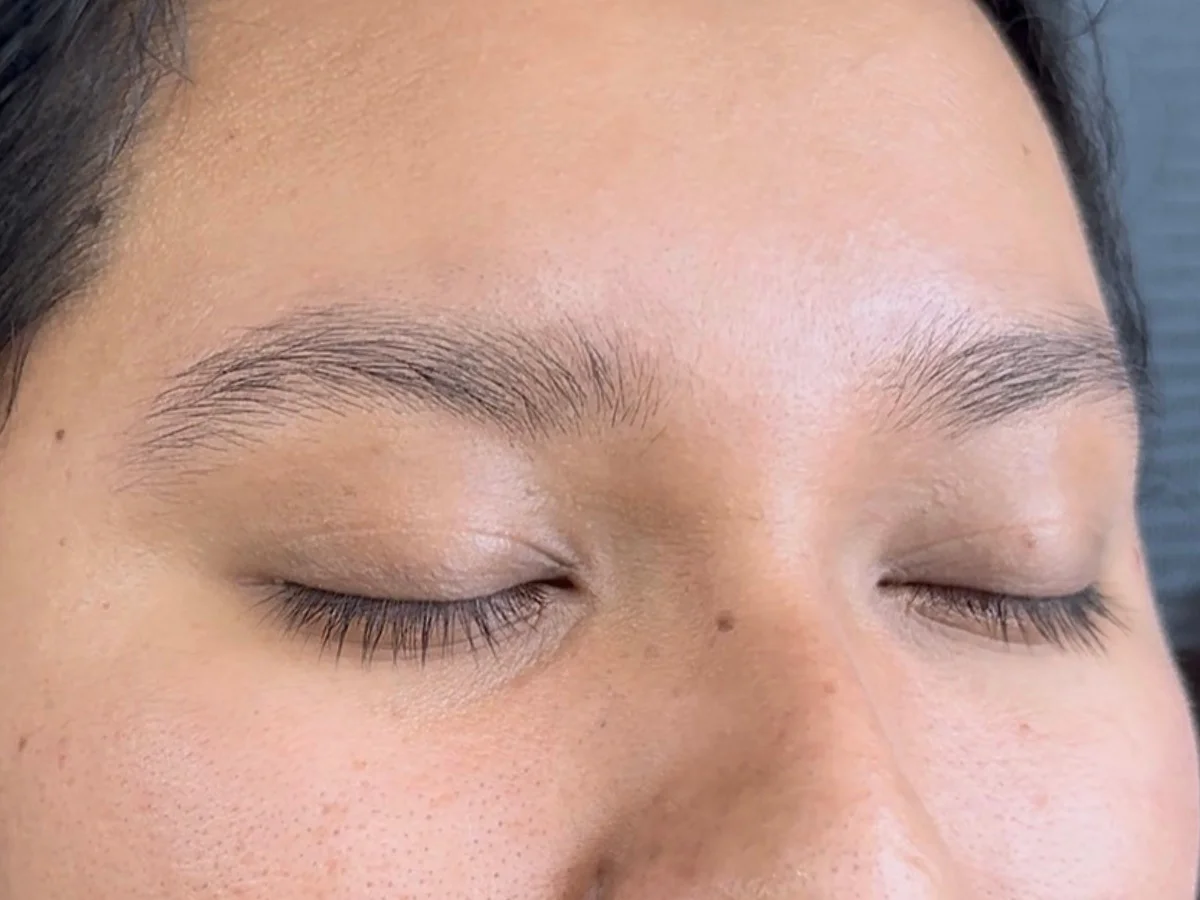 Microblading en West Palm Beach - Antes